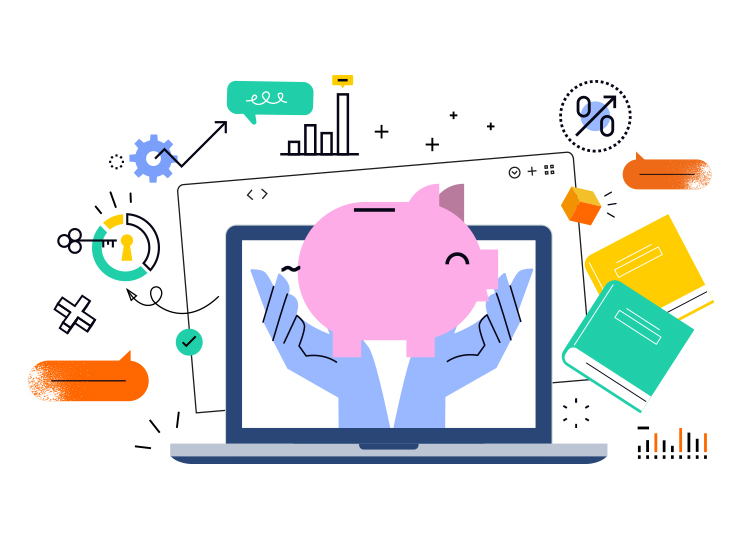 PiggyBankLaptop